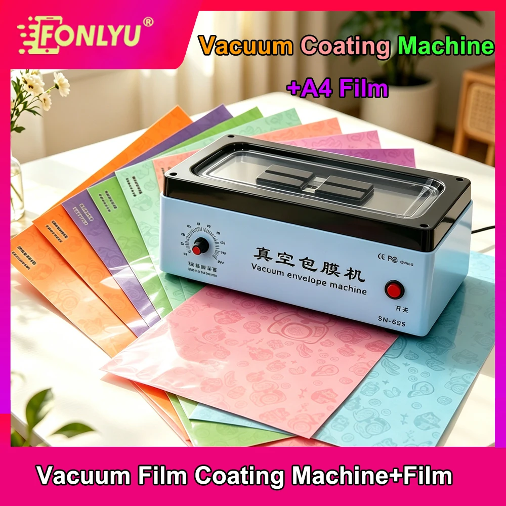 FONLYU Mobile Back Sticker Screen Protector Vacuum Film Coating Apply Machine Phone Back Cover Glass Laminating Wrapping Tools
FONLYU Mobile Back Sticker Screen Protector Vacuum Film Coating Apply Machine Phone Back Cover Glass Laminating Wrapping Tools