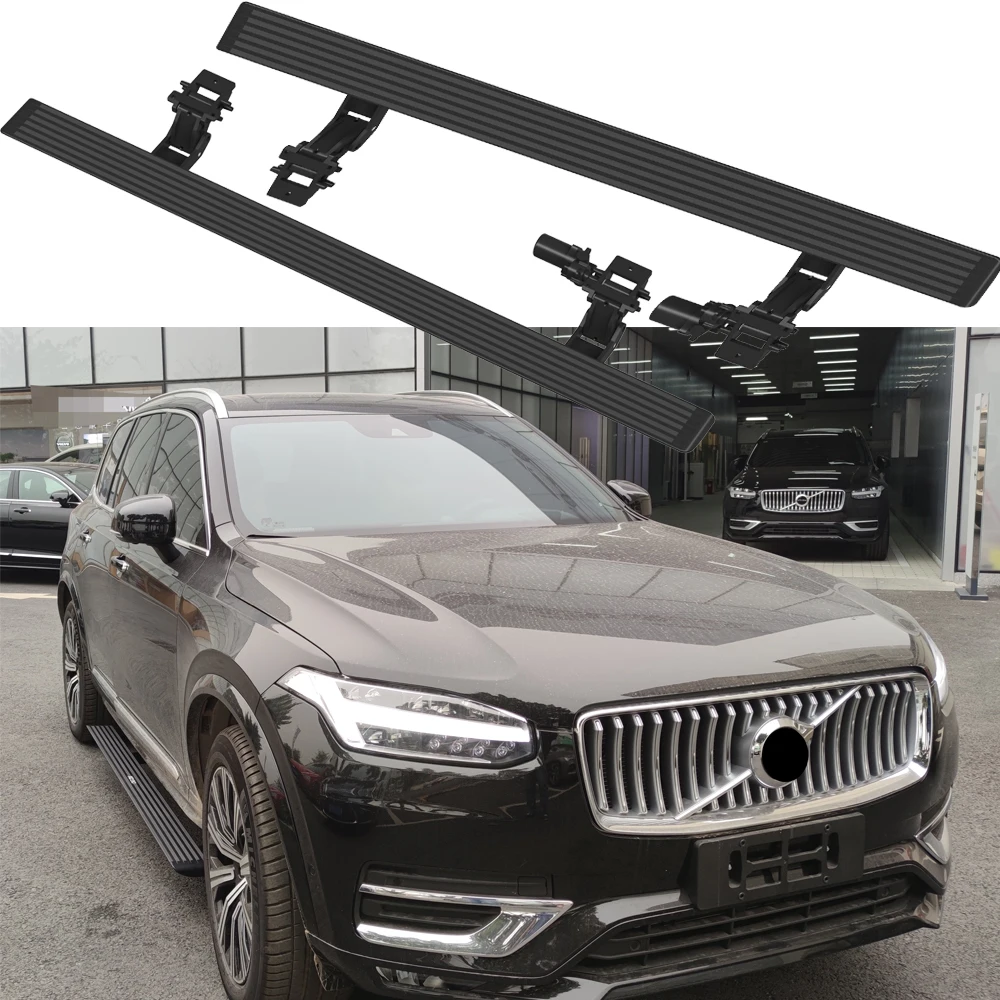 Развернутая электрическая боковая подножка для Volvo XC90 2020 + Выдвижная боковая панель питания
Развернутая электрическая боковая подножка для Volvo XC90 2020 + Выдвижная боковая панель питания