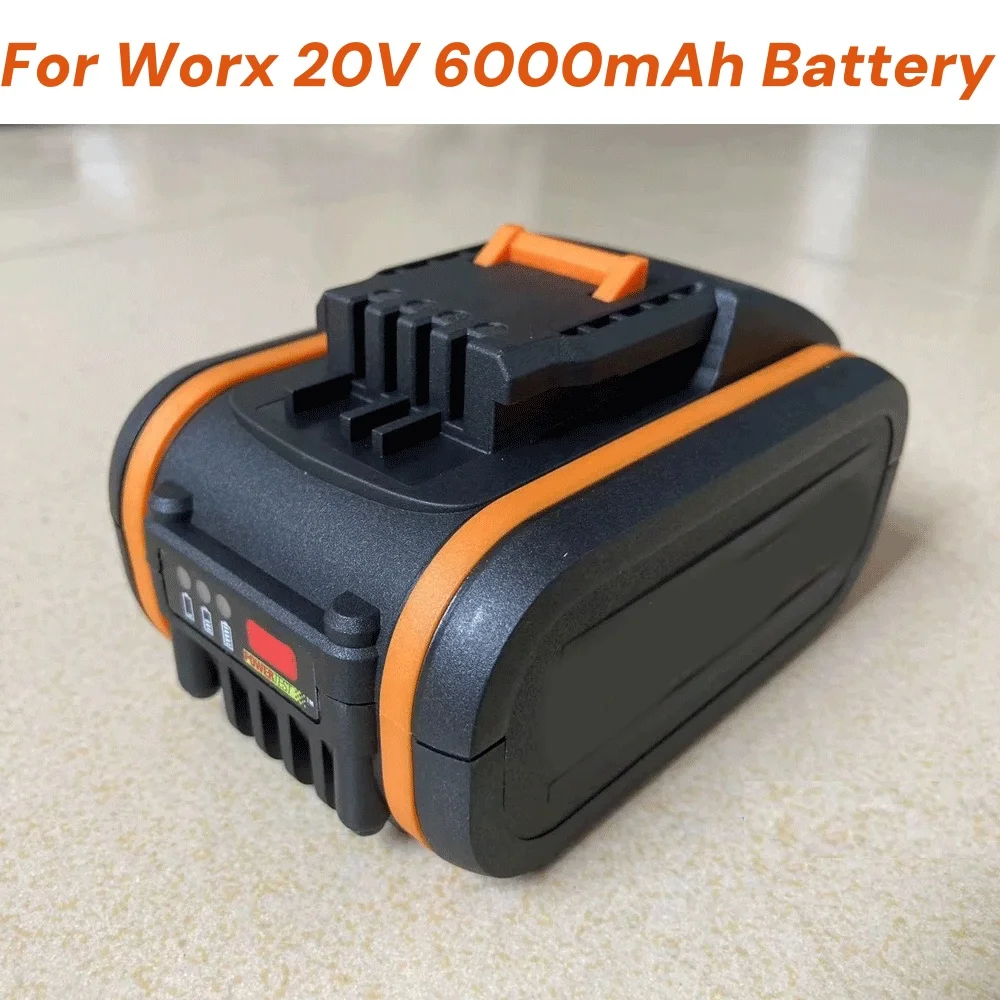 Для Worx 20 В 6000 мАч литий-ионная аккумуляторная батарея WA3551 WA3551.1 WA3553 WA3641 WX373 WX390 Электрический инструмент с зарядным устройством
Для Worx 20 В 6000 мАч литий-ионная аккумуляторная батарея WA3551 WA3551.1 WA3553 WA3641 WX373 WX390 Электрический инструмент с зарядным устройством