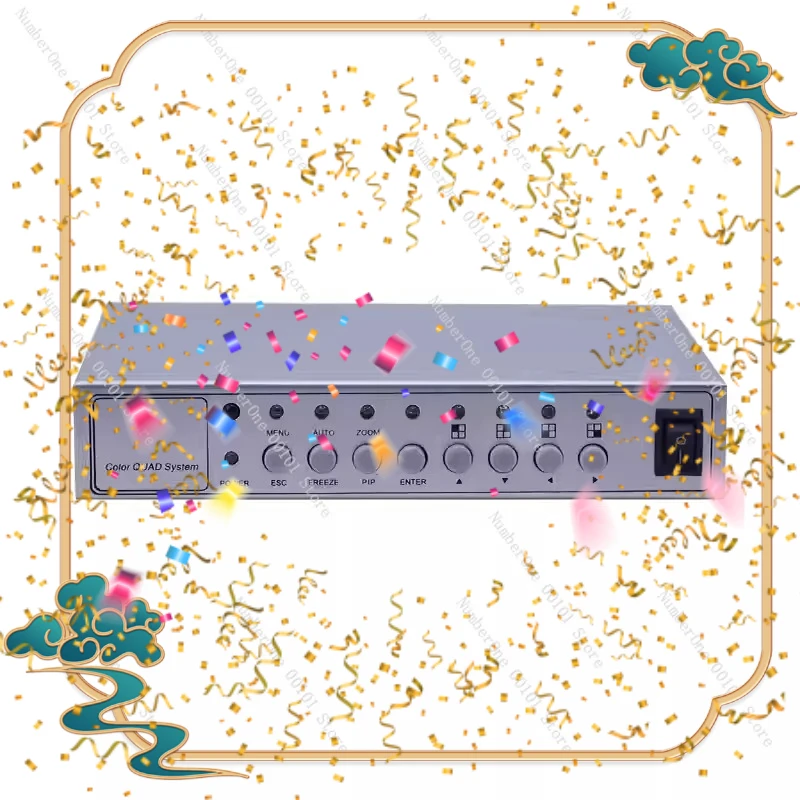 4 Channel Desktop Rack Type VGA Color High-resolution Video Splitter 2 Channels
4 Channel Desktop Rack Type VGA Color High-resolution Video Splitter 2 Channels