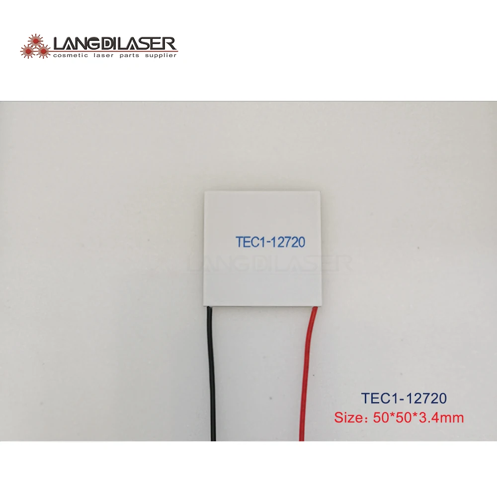 Cooling Peltier Model : TEC1-12720 / Size 50*50*3.4mm
Cooling Peltier Model : TEC1-12720 / Size 50*50*3.4mm