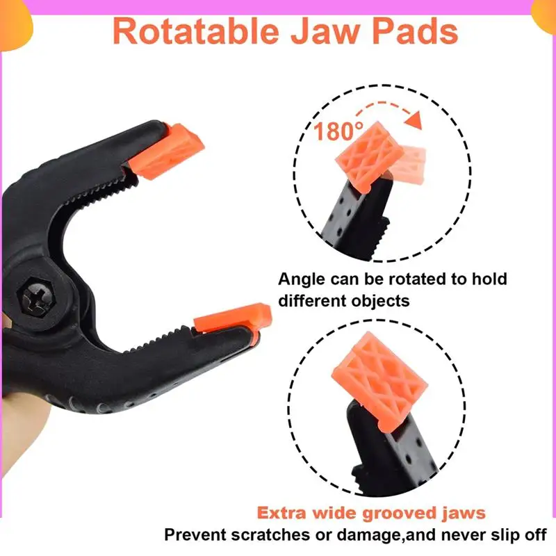 A23P 80Pack Spring Clamps, 3.5Inch Spring Clamps Heavy Duty, Woodworking Clamps For Backdrop Stand, Photography,DIY Projects Dur
A23P 80Pack Spring Clamps, 3.5Inch Spring Clamps Heavy Duty, Woodworking Clamps For Backdrop Stand, Photography,DIY Projects Dur