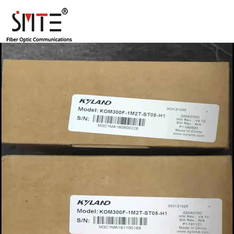 KYLAND KOM300F-1M2T-ST05-H1 RJ45 Media Converter 10/100Base 1310nm 5KM multimode Duplex Dual Fiber ST 10/100Mbps Transceiver
KYLAND KOM300F-1M2T-ST05-H1 RJ45 Media Converter 10/100Base 1310nm 5KM multimode Duplex Dual Fiber ST 10/100Mbps Transceiver