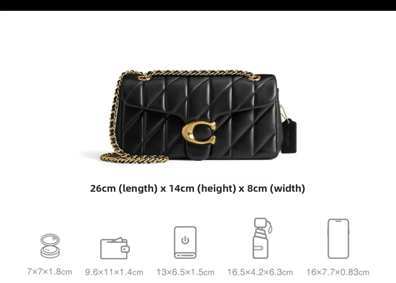 2026 KOU JIA Sac à chaîne en motif diamant de haute qualité, sac messenger à bandoulière unique, petit sac carré
2026 KOU JIA Sac à chaîne en motif diamant de haute qualité, sac messenger à bandoulière unique, petit sac carré
