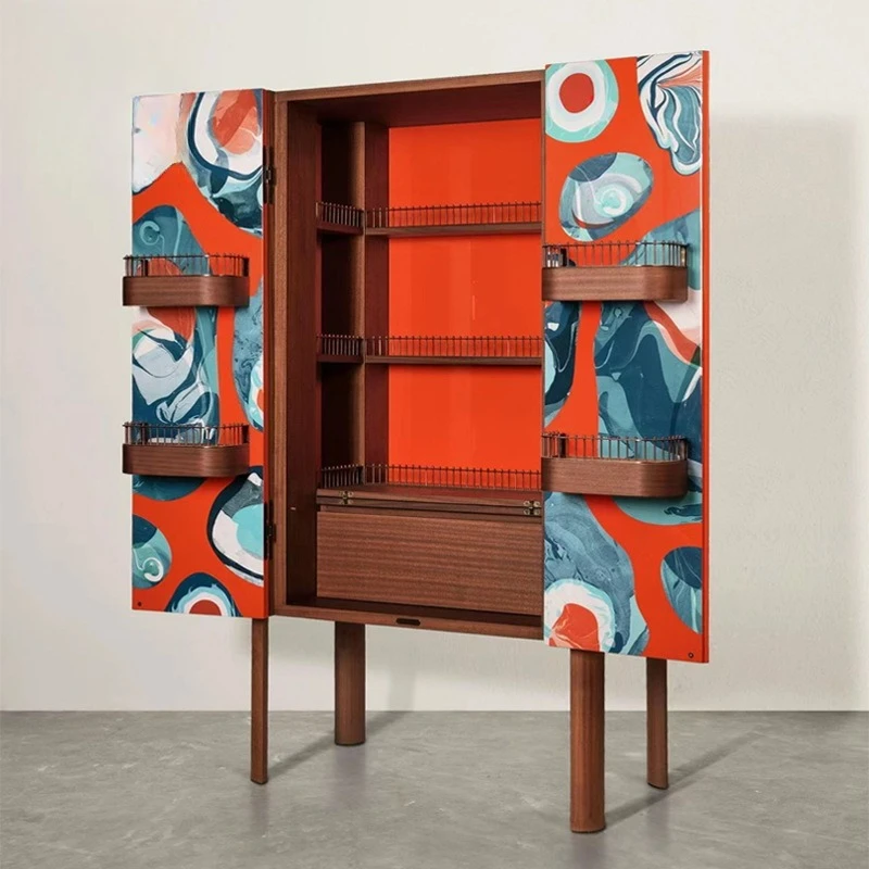 Solid wood wine cabinet, dining side cabinet, coffee table, low table, square side cabinet, hand-painted color
Solid wood wine cabinet, dining side cabinet, coffee table, low table, square side cabinet, hand-painted color