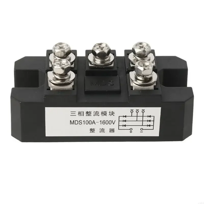 Authentic 100A Amp Bridge Rectifier MDS100A 1600V 3-Phase Diode Bridge Rectifier 4 Terminal Diode Module Copper Plate
Authentic 100A Amp Bridge Rectifier MDS100A 1600V 3-Phase Diode Bridge Rectifier 4 Terminal Diode Module Copper Plate