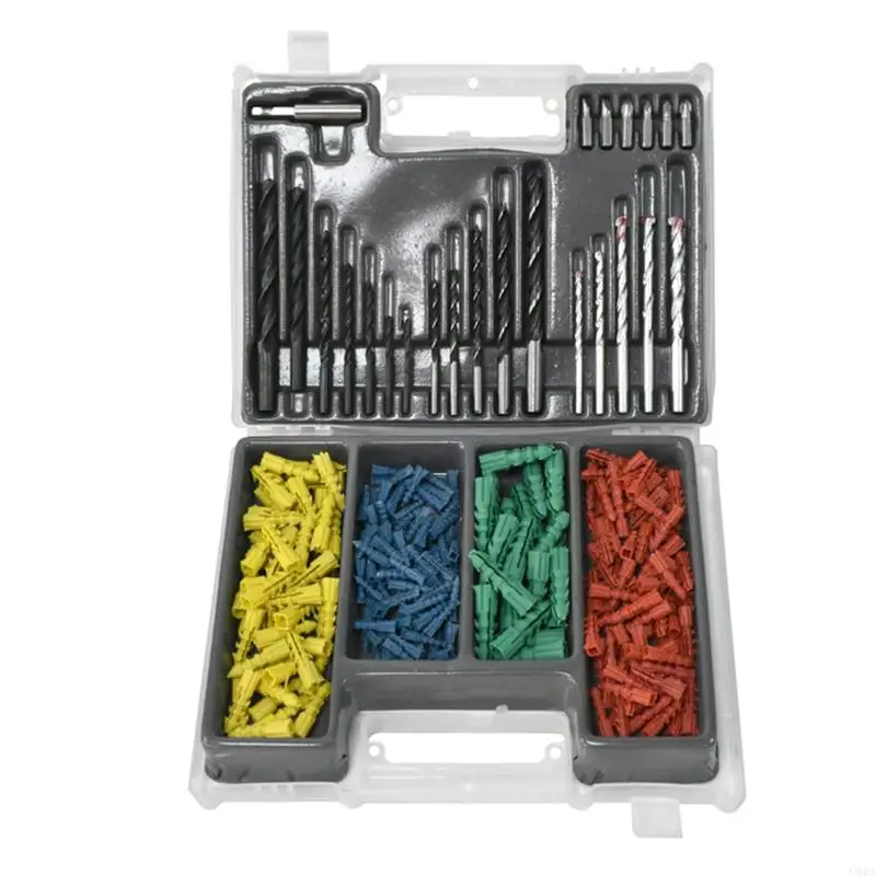 C90A 300 Pcs Drill Bit Set 4-10mm Three Pointed Woodworking Drill Bits for Drilling
C90A 300 Pcs Drill Bit Set 4-10mm Three Pointed Woodworking Drill Bits for Drilling