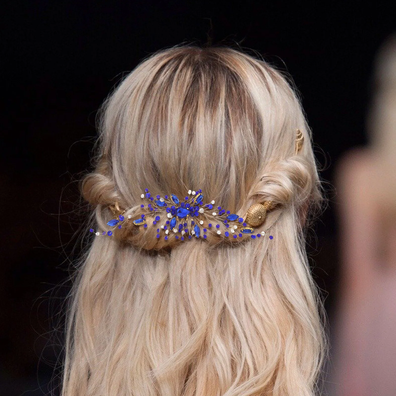 Crystal Bridal Hair Comb Elegant Wedding Hair Accessories for Bride Party Headdress Durable Shine Bridal Headpieces for Wedding
Crystal Bridal Hair Comb Elegant Wedding Hair Accessories for Bride Party Headdress Durable Shine Bridal Headpieces for Wedding