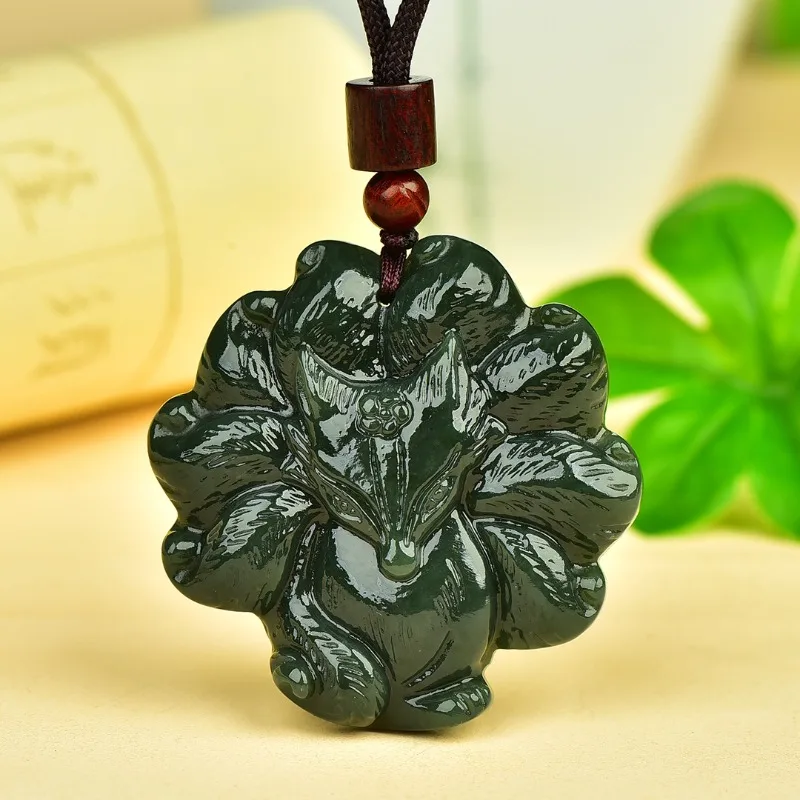 Natural Exquisite Fashion Nine-tailed Fox Pendant, Versatile Temperament Unisex Necklace
Natural Exquisite Fashion Nine-tailed Fox Pendant, Versatile Temperament Unisex Necklace