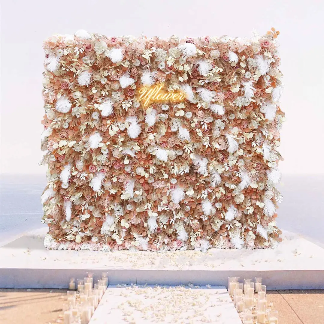 Luxury Wedding Autumn Rose 5D Artificial Flower Wall Flower Arch Row Backdrop Floral Event Party Prop Floral Arrangement Decor
Luxury Wedding Autumn Rose 5D Artificial Flower Wall Flower Arch Row Backdrop Floral Event Party Prop Floral Arrangement Decor