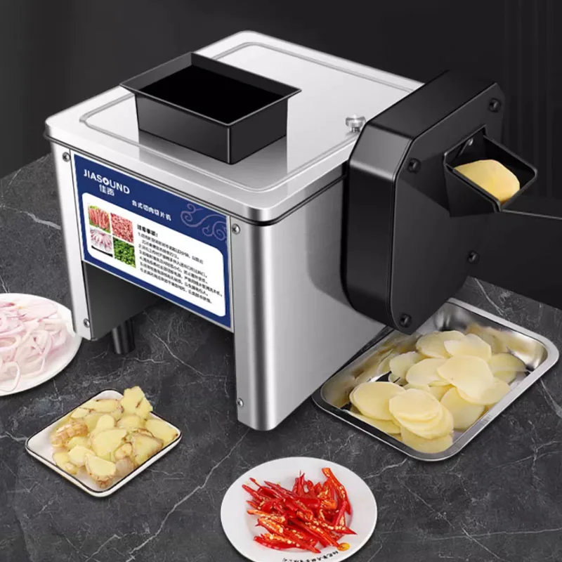 Commercial Multifunctional Meat Slicer Cutter Electric Vegetable Cutting Grinder Machine Pork Shred Slicer Dicing Machine
Commercial Multifunctional Meat Slicer Cutter Electric Vegetable Cutting Grinder Machine Pork Shred Slicer Dicing Machine