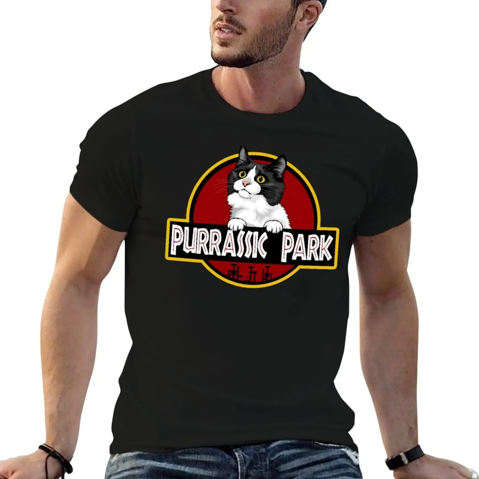 Funny Munchkin Cat Purrassic Park T-Shirt t shirts cotton 100% t shirts designer T-Shirt
Funny Munchkin Cat Purrassic Park T-Shirt t shirts cotton 100% t shirts designer T-Shirt
