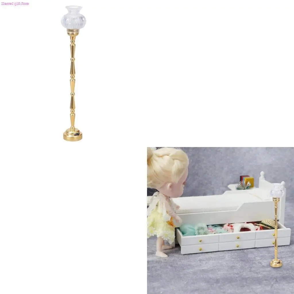 D0JC Realistic Realistic Floor Lamp Bedroom Furniture Play Doll House Decoration
D0JC Realistic Realistic Floor Lamp Bedroom Furniture Play Doll House Decoration