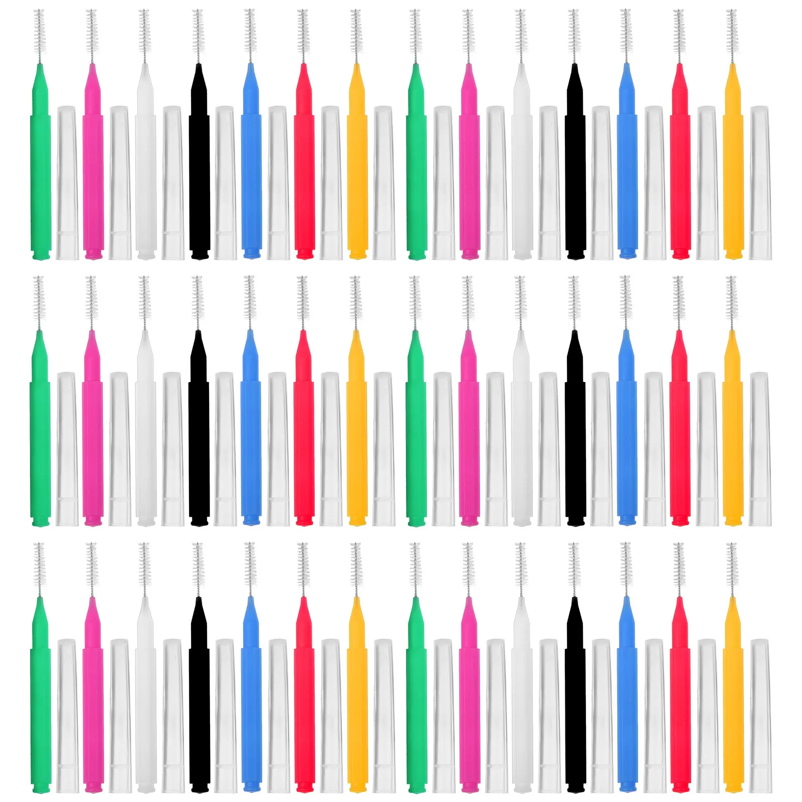 100Pcs Interdental Brushes 304 Stainless Steel Portable Braces Cleaning Toothpicks Dental Between Teeth Care
100Pcs Interdental Brushes 304 Stainless Steel Portable Braces Cleaning Toothpicks Dental Between Teeth Care