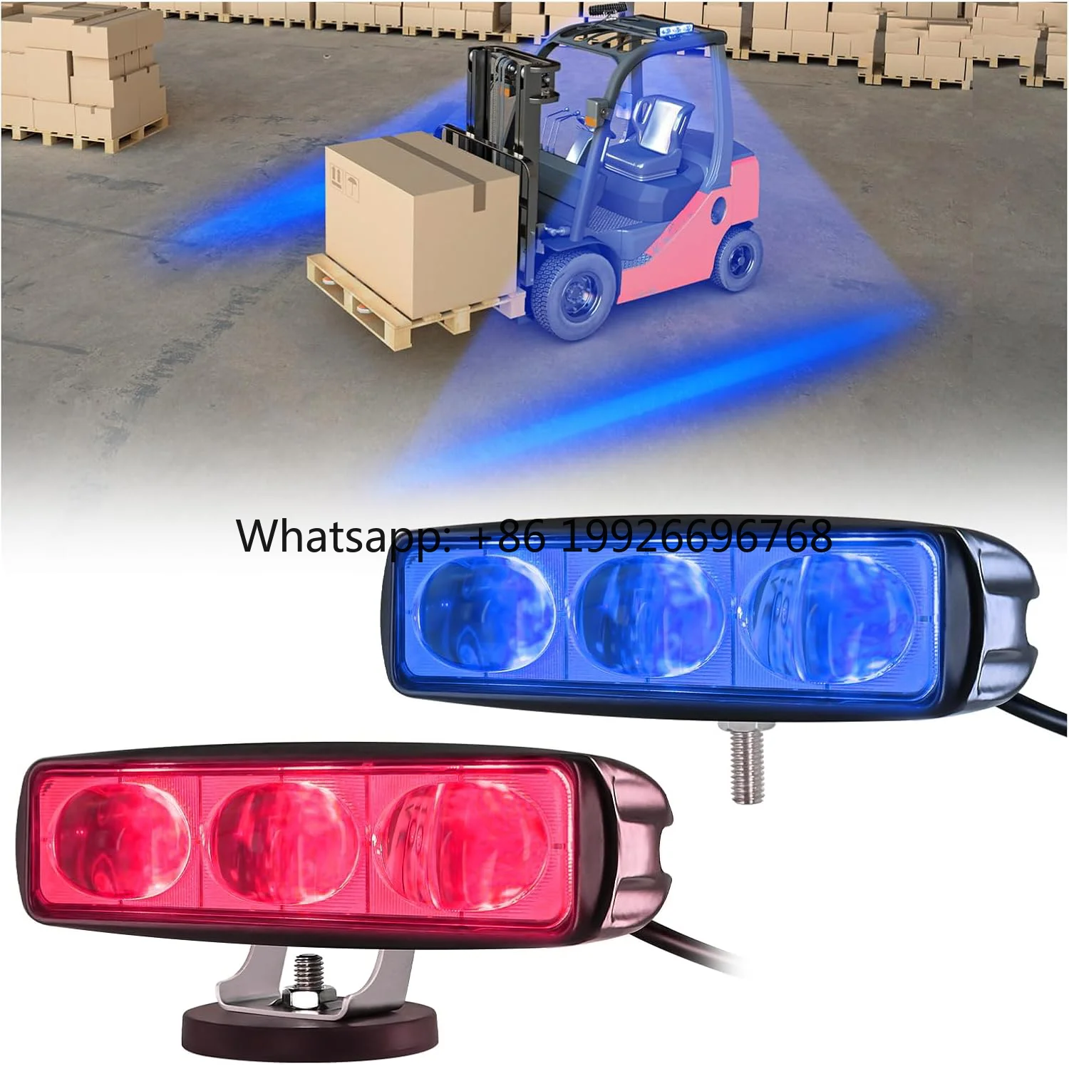 Industrial Forklift Side Warning Light 30W Triple Lens LED Safety Beam for Warehouse Trucks and AGV Vehicles
Industrial Forklift Side Warning Light 30W Triple Lens LED Safety Beam for Warehouse Trucks and AGV Vehicles