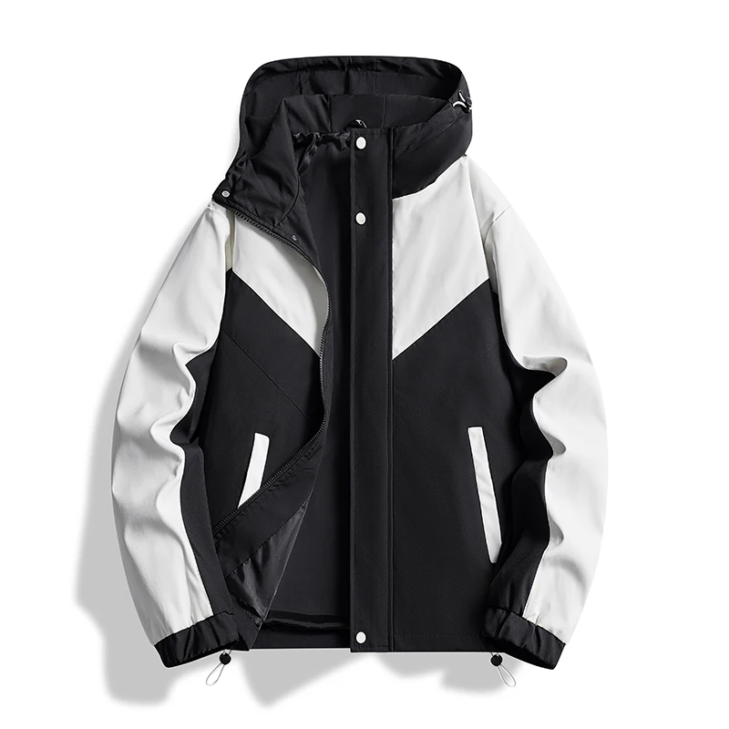Color-Block Versatile Simple Waterproof Jacket Designer Men's Sport Jacket High-Quality Fabric Men's Fashion Comfortable Jacket
Color-Block Versatile Simple Waterproof Jacket Designer Men's Sport Jacket High-Quality Fabric Men's Fashion Comfortable Jacket