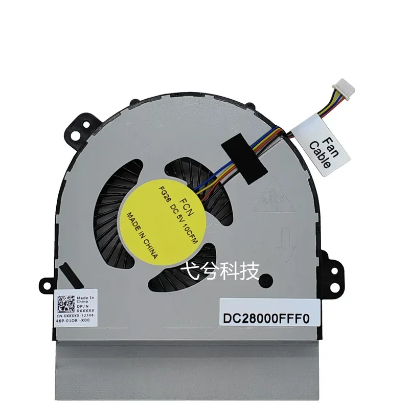 New Original Cooling Fan for Dell Alienware 17R2 and 17R3 FG26 0XXXXX
New Original Cooling Fan for Dell Alienware 17R2 and 17R3 FG26 0XXXXX