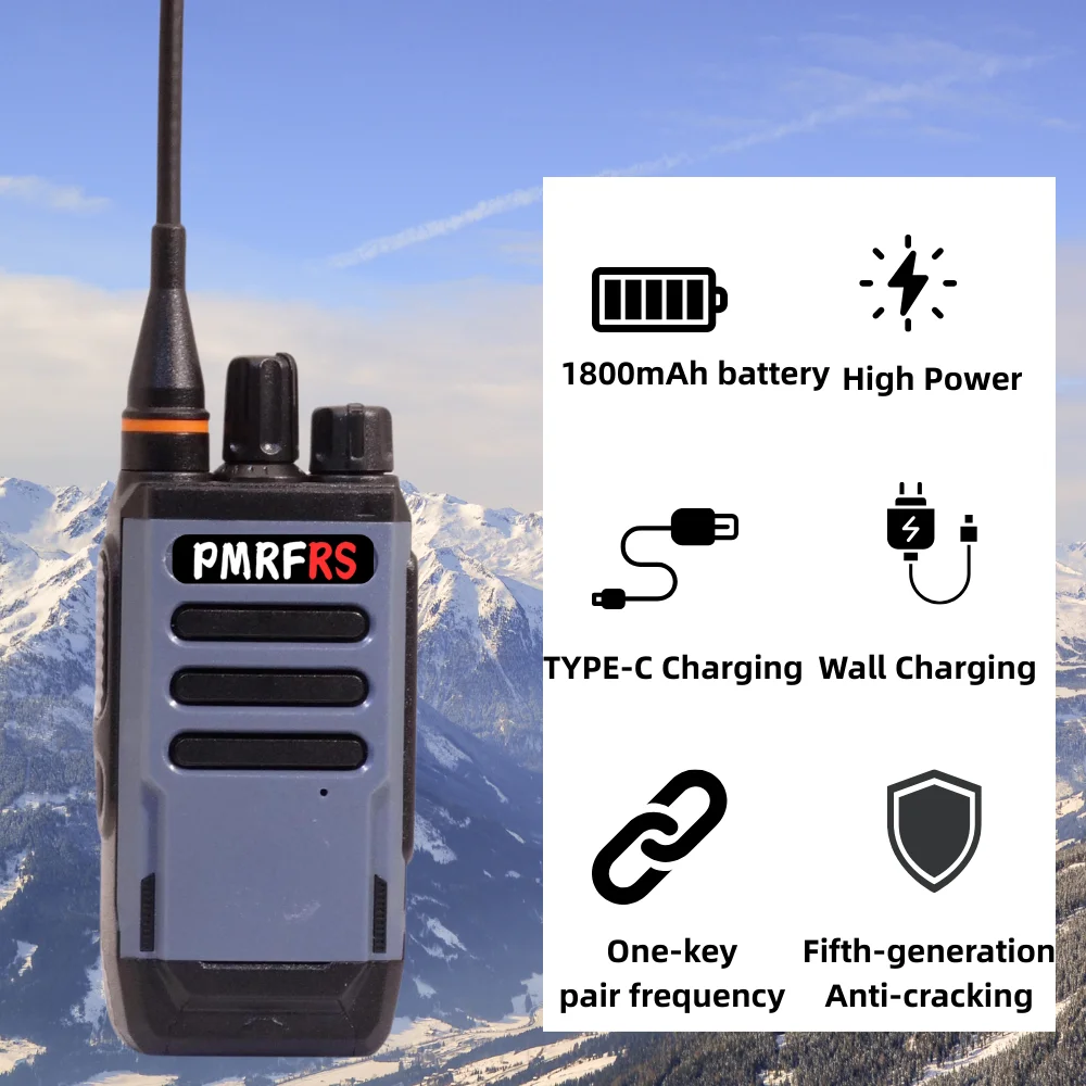 Walkies Talkies 2pcs High Power 8W Two Way Radio UHF 2200 mAh Long Range Rechargeable Portable Radio Wireless Frequency Copy
Walkies Talkies 2pcs High Power 8W Two Way Radio UHF 2200 mAh Long Range Rechargeable Portable Radio Wireless Frequency Copy