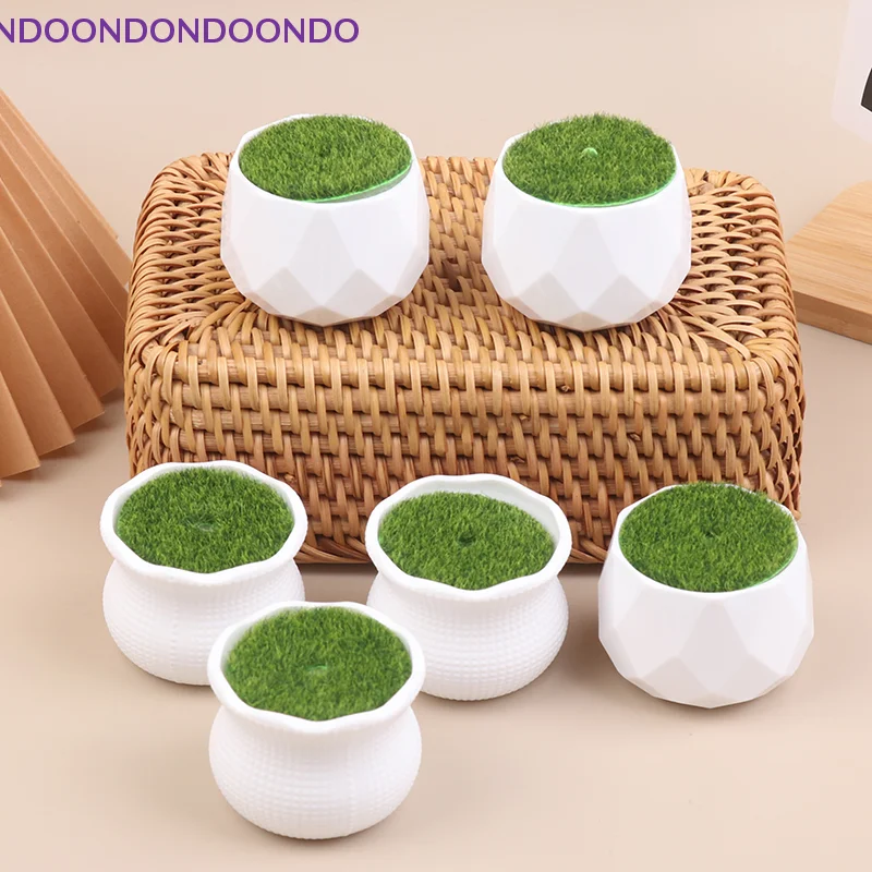 5Pcs Flower Pot Round Planters With Artificial Lawn Vase White Plastic Thick Plants Flower Pot Home Garden Decorations
5Pcs Flower Pot Round Planters With Artificial Lawn Vase White Plastic Thick Plants Flower Pot Home Garden Decorations