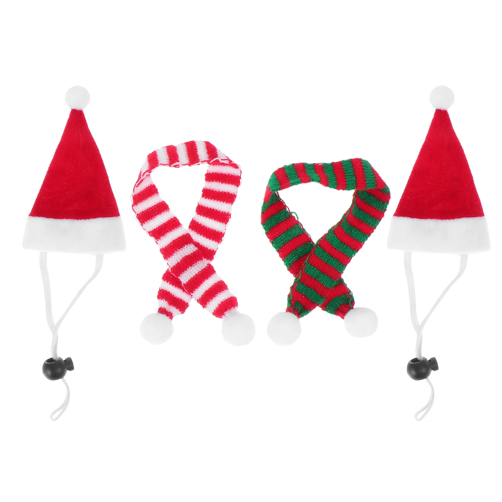 4Pcs Holiday Pet Costume Accessories Stylish Christmas Hats and Scarves for Small Animals Lightweight Cosplay Gear
4Pcs Holiday Pet Costume Accessories Stylish Christmas Hats and Scarves for Small Animals Lightweight Cosplay Gear