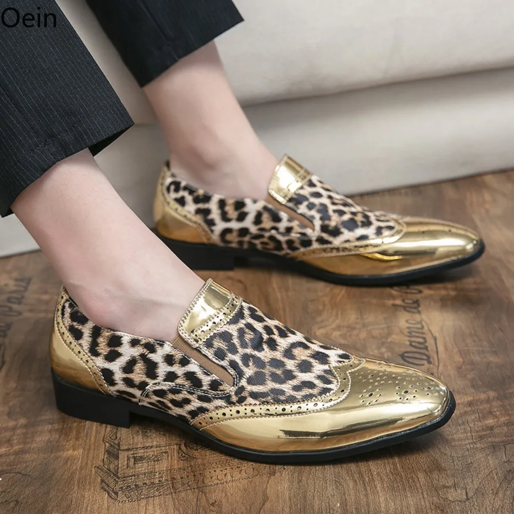 Mens Pointed Toe Leopard Sexy Party Oxfords Slip On Loafers Fashion Casual Shoes
Mens Pointed Toe Leopard Sexy Party Oxfords Slip On Loafers Fashion Casual Shoes