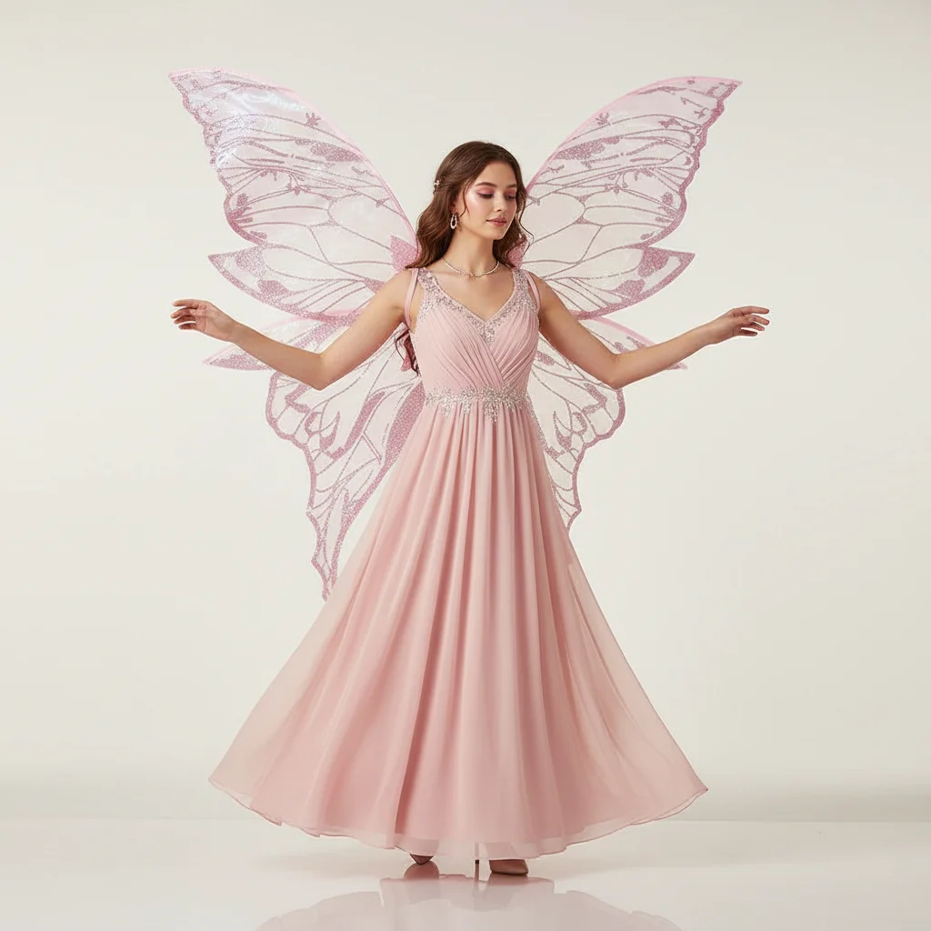 1PC Sparkling Angel Wings Butterfly Costume Wings Adults Fairy Wings Girls Halloween Costume Dress up Party Favor Christmas Gift
1PC Sparkling Angel Wings Butterfly Costume Wings Adults Fairy Wings Girls Halloween Costume Dress up Party Favor Christmas Gift