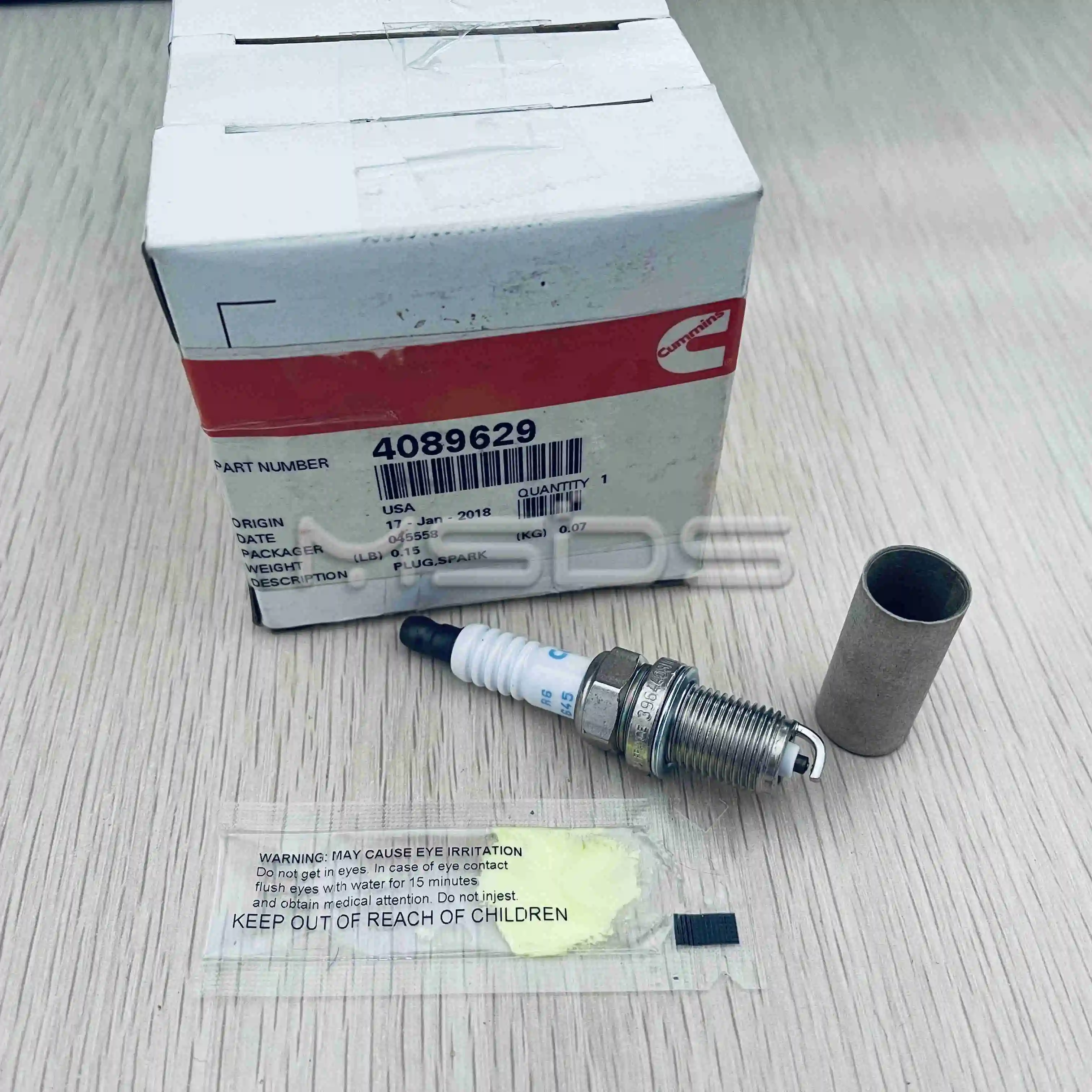 Cummins 6BT 6BT5.9 Natural Gas Engine Spark Plug 4089629 3964408 3922756
Cummins 6BT 6BT5.9 Natural Gas Engine Spark Plug 4089629 3964408 3922756