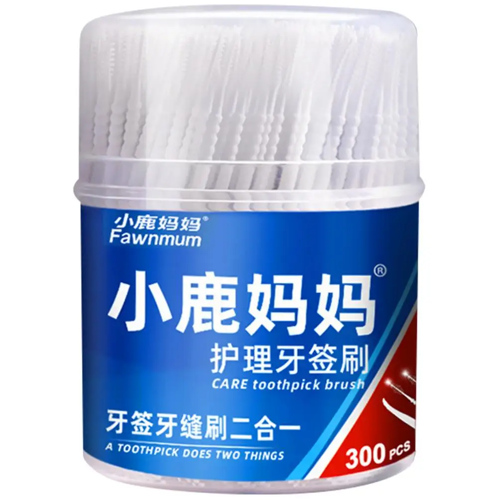 300 Pcs Toothpick Brush Interdental Cleaner Cleaners Fish Bone Teeth Cleaning Supplies Polypropylene
300 Pcs Toothpick Brush Interdental Cleaner Cleaners Fish Bone Teeth Cleaning Supplies Polypropylene