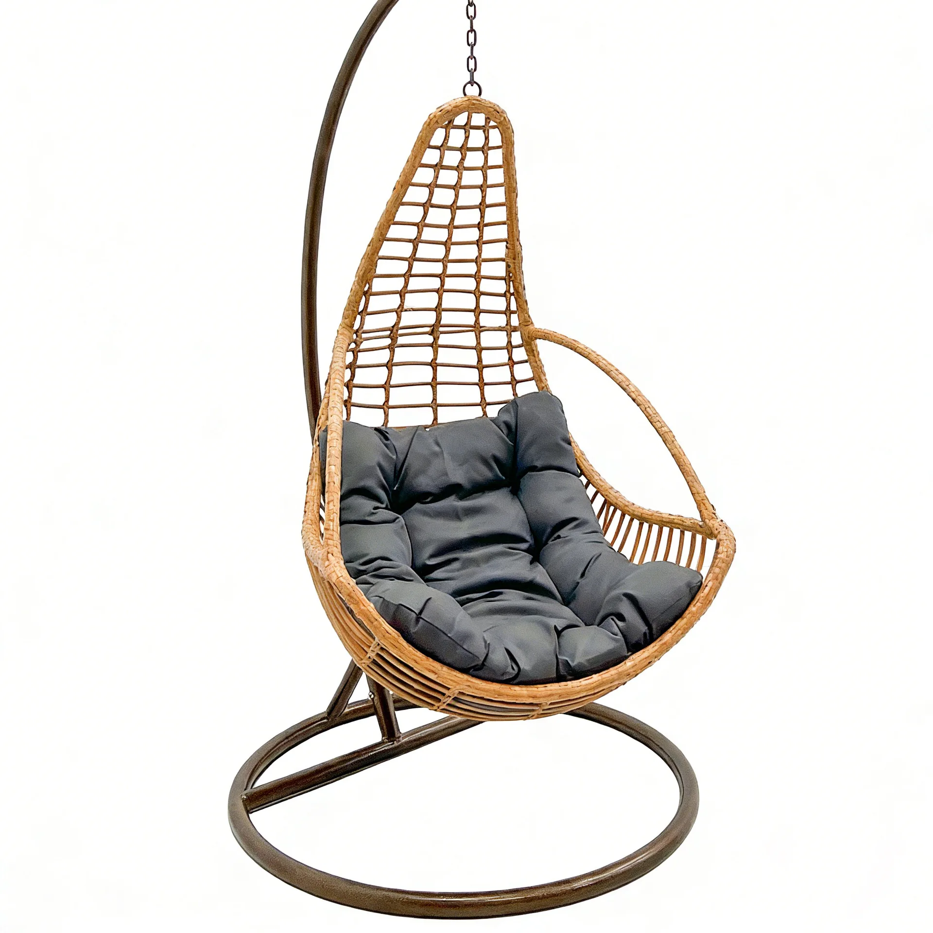 Outdoor Hanging Basket Rattan Chair Living Room Balcony Household Rocking Chair Villa Adult Single Cradle Chair Swing Hanging Ch
Outdoor Hanging Basket Rattan Chair Living Room Balcony Household Rocking Chair Villa Adult Single Cradle Chair Swing Hanging Ch