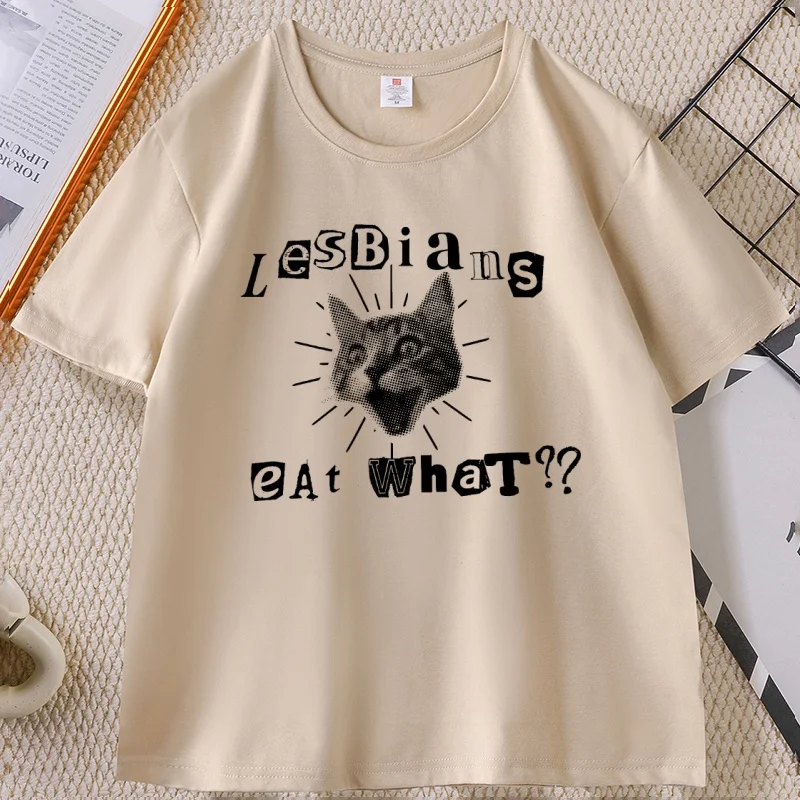 Funny Cat Tshirt Lesbian Rights Y2K T-Shirt 90s Gay LGBTQ Pride Month T Shirt Sapphic Lesbian TShirt Men Women Short Sleeve Tees
Funny Cat Tshirt Lesbian Rights Y2K T-Shirt 90s Gay LGBTQ Pride Month T Shirt Sapphic Lesbian TShirt Men Women Short Sleeve Tees