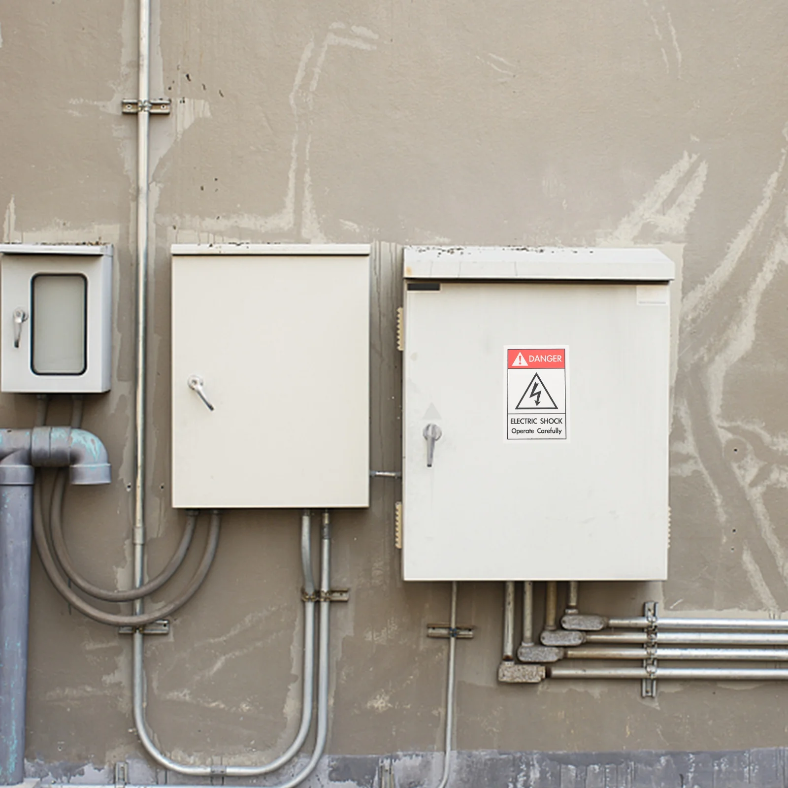 Electrician Stickers Electricity Warning Sign Equipment Electrical Caution Shocks Indicator Decal
Electrician Stickers Electricity Warning Sign Equipment Electrical Caution Shocks Indicator Decal