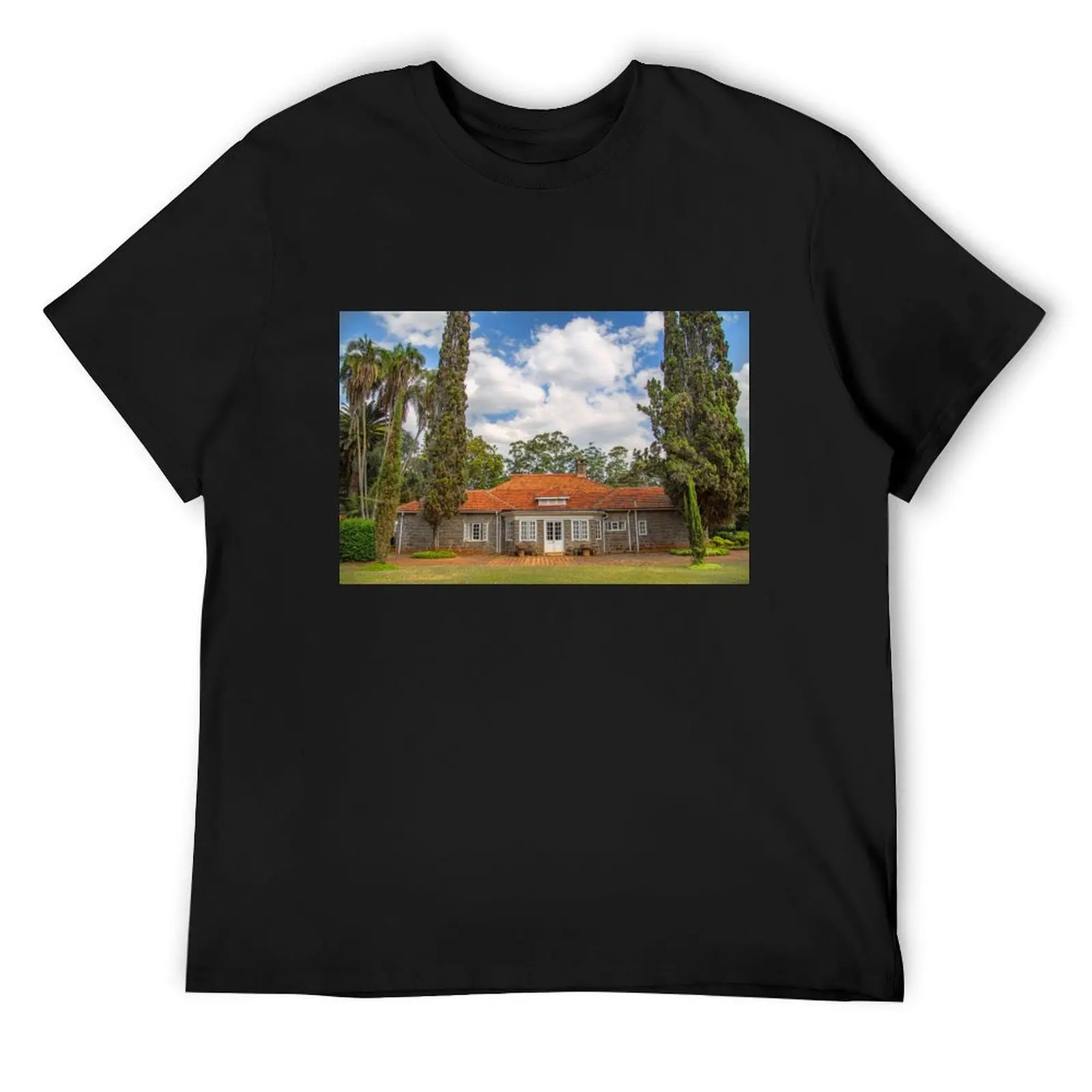 Kenya. Nairobi. House-museum of Karen Blixen, author of Out of Africa. T-Shirt plus size tops shirts graphic tee tshirts for men
Kenya. Nairobi. House-museum of Karen Blixen, author of Out of Africa. T-Shirt plus size tops shirts graphic tee tshirts for men