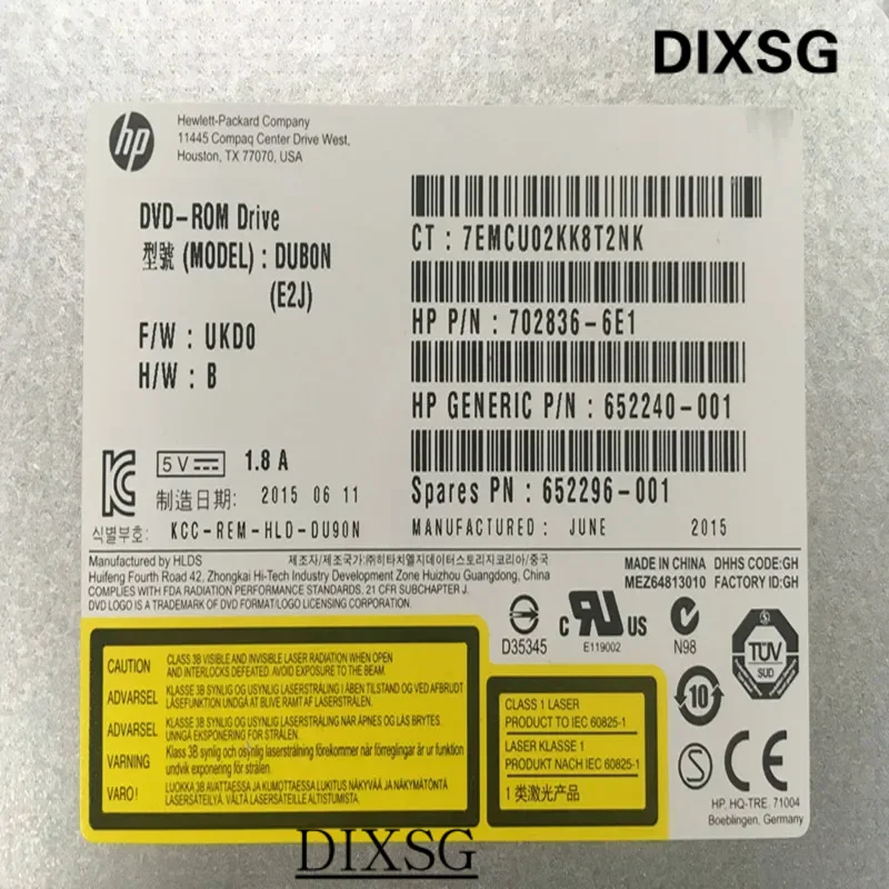 Новый оригинальный оптический привод для сервера HP DL360P G8 652296-001 652240-001 ременной крепеж P/N: 702836-6E1
Новый оригинальный оптический привод для сервера HP DL360P G8 652296-001 652240-001 ременной крепеж P/N: 702836-6E1