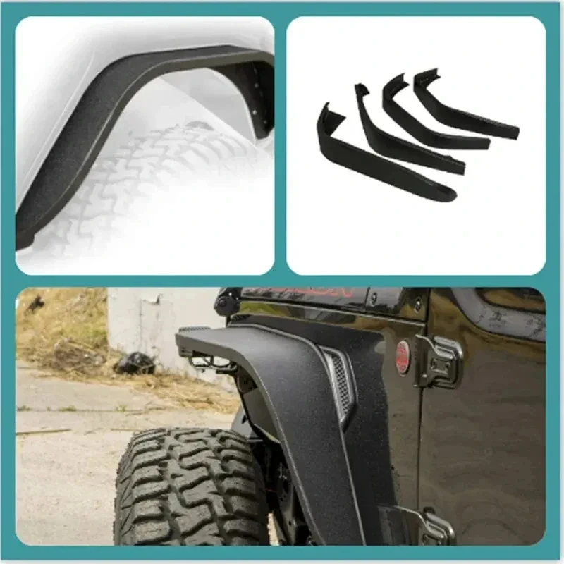 4x4 Off-Road Front & Rear Flares Wheel Eyebrow Kit Fit
4x4 Off-Road Front & Rear Flares Wheel Eyebrow Kit Fit