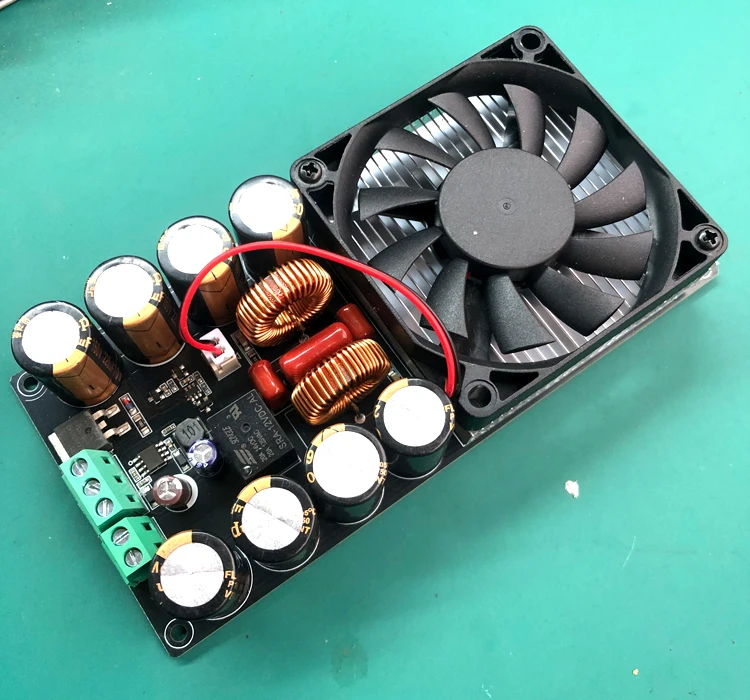 HIFI Single-voltage Stereo High-power D-class Digital Power Amplifier Board 1000W/1500W with Relay Protection
HIFI Single-voltage Stereo High-power D-class Digital Power Amplifier Board 1000W/1500W with Relay Protection