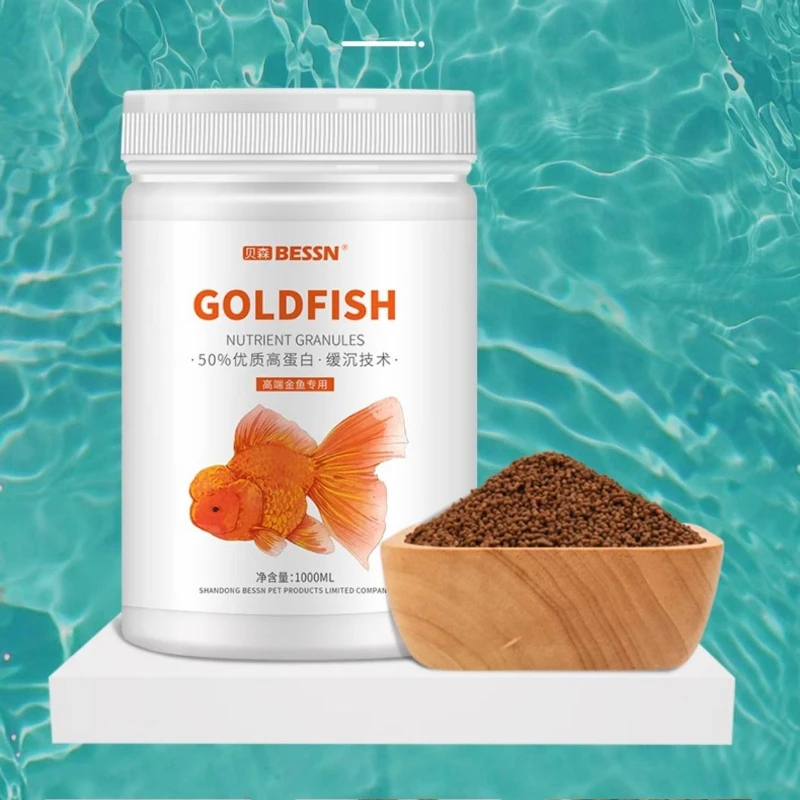 BESSN Ranchu & Lionhead Goldfish Food - High Protein Sinking Pellets for Fancy Goldfish|Slow-Sink Formula with Spirulina&Krill
BESSN Ranchu & Lionhead Goldfish Food - High Protein Sinking Pellets for Fancy Goldfish|Slow-Sink Formula with Spirulina&Krill