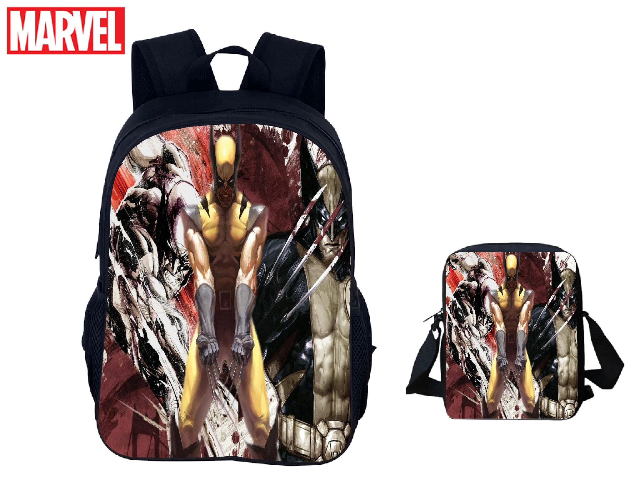 Student Wolverine Hot Backpack+Side Bag,Fashion Marvel Wearproof Bookbag Casual Daypack for Outdoor
Student Wolverine Hot Backpack+Side Bag,Fashion Marvel Wearproof Bookbag Casual Daypack for Outdoor