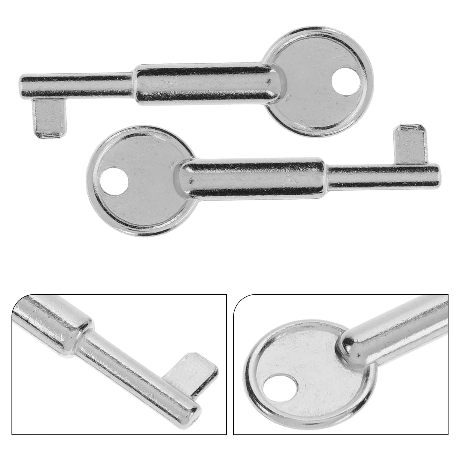 5pcs Emergency Button Switch Key for Stop Buttons Door Release Reset Silver Fire Metal Keys Sturdy Durable Replacement
5pcs Emergency Button Switch Key for Stop Buttons Door Release Reset Silver Fire Metal Keys Sturdy Durable Replacement