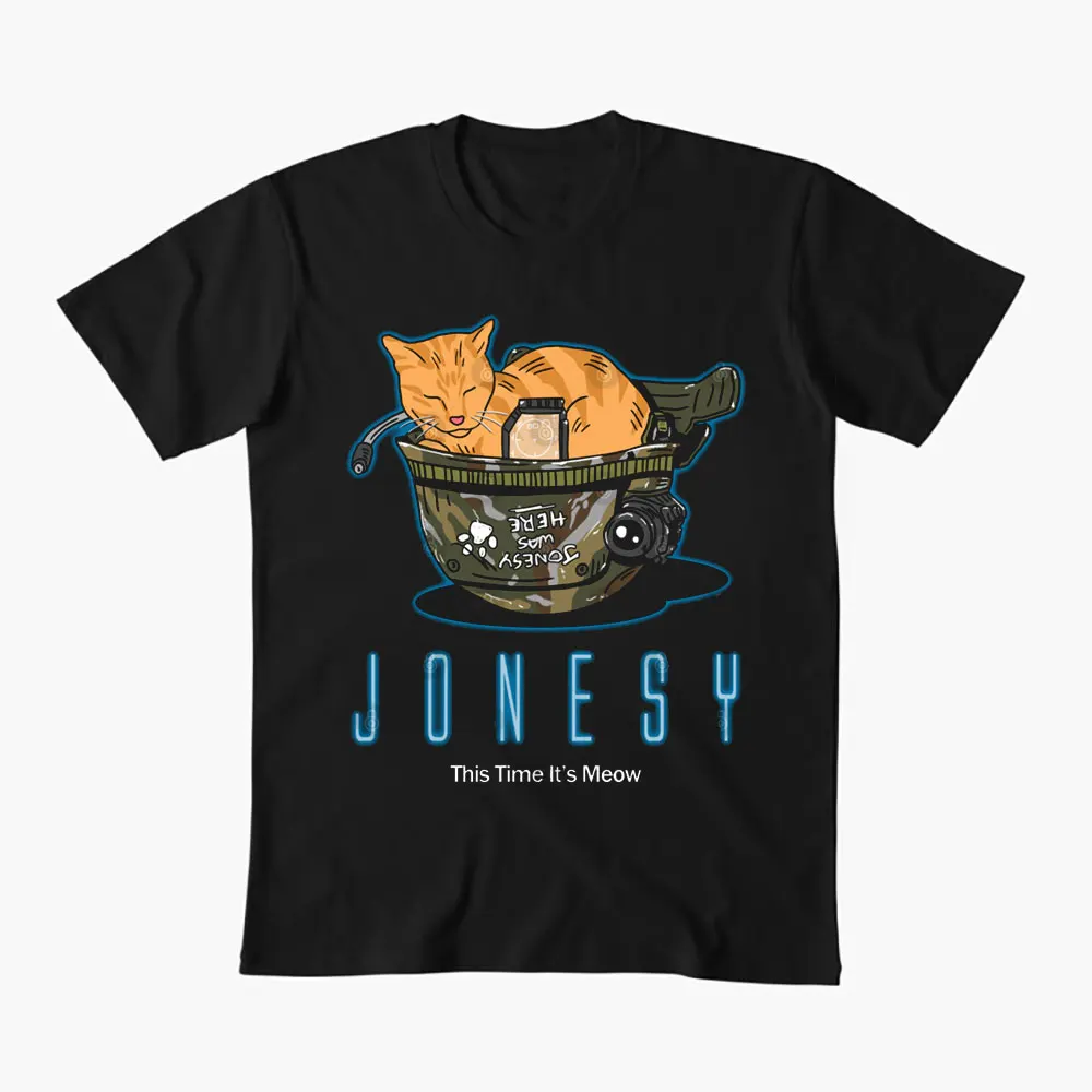 This Time It's Meow Sci-Fi Alien Gift T-Shirt Weyland Horror Xenomorp 100% cotton Short Sleeve Graphic clothes All size tops
This Time It's Meow Sci-Fi Alien Gift T-Shirt Weyland Horror Xenomorp 100% cotton Short Sleeve Graphic clothes All size tops