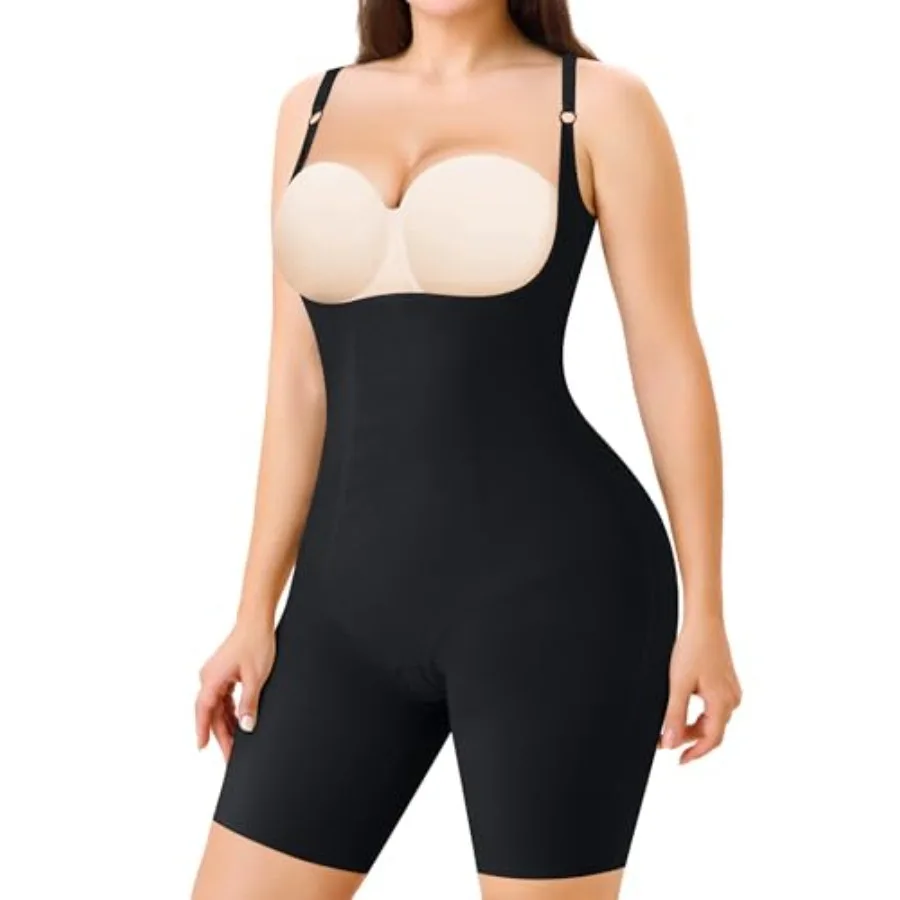 Nebility Shapewear Bodysuits for Women Tummy Control Body Shaper Butt Lifter Open Bust Mid-Thigh Compression Body Suits
Nebility Shapewear Bodysuits for Women Tummy Control Body Shaper Butt Lifter Open Bust Mid-Thigh Compression Body Suits