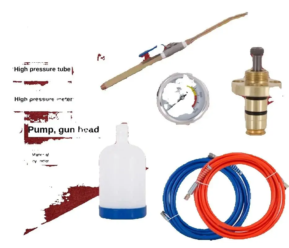 Valve High Pressure Grouting Machine Accessories Pipe Pump Pressure Gauge Gun Head Valve Switch Material Cup Accessories
Valve High Pressure Grouting Machine Accessories Pipe Pump Pressure Gauge Gun Head Valve Switch Material Cup Accessories
