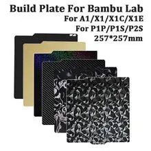 For Bambu lab P2S X1 P1S Carbon Build Plate A1 PEI Sheet Textured Double Sided PEO PET Bed For Bambulab P1S P1P X1C Build Plate.
For Bambu lab P2S X1 P1S Carbon Build Plate A1 PEI Sheet Textured Double Sided PEO PET Bed For Bambulab P1S P1P X1C Build Plate.