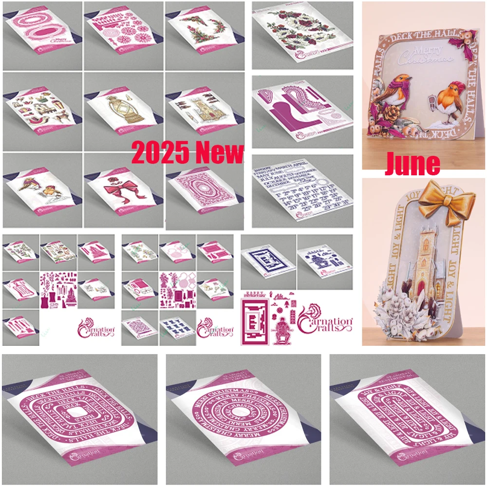 2025 June New Florals Seasonal Sentiment Circles Metal Cutting Dies for DIY Diary Photo Album Scrapbook Holiday Graduation Gift
2025 June New Florals Seasonal Sentiment Circles Metal Cutting Dies for DIY Diary Photo Album Scrapbook Holiday Graduation Gift