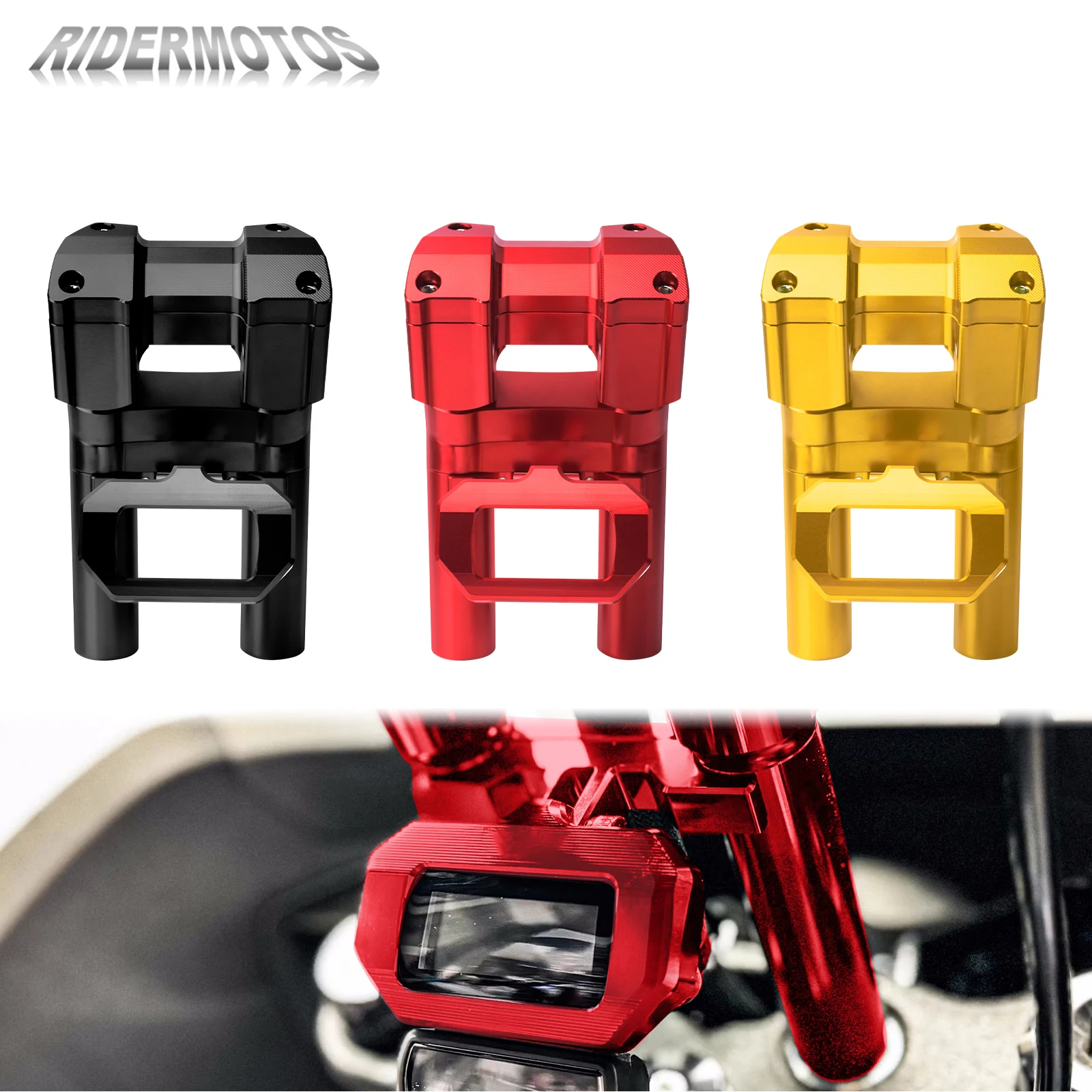 Motorcycle Handlebar Riser Clamp 8'' With Speedometer Instrument Panel For Harley Softail Street Bob Low Rider FXBB FXLST 18-24
Motorcycle Handlebar Riser Clamp 8'' With Speedometer Instrument Panel For Harley Softail Street Bob Low Rider FXBB FXLST 18-24