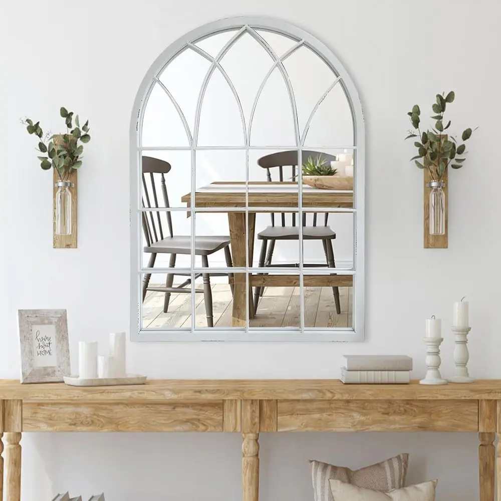 Зеркало Dral Style Distressed White 35 дюймов с эффектом состаривания для гостиной, прихожей, спальни или ванной комнаты
Зеркало Dral Style Distressed White 35 дюймов с эффектом состаривания для гостиной, прихожей, спальни или ванной комнаты