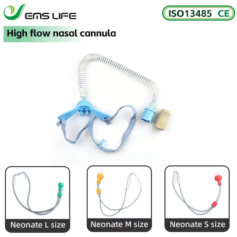 EMSLIFE High Flow Nasal Cannula for O2 Therapy Adult Size 40cm EOS Disinfecting CE Certified Class I
EMSLIFE High Flow Nasal Cannula for O2 Therapy Adult Size 40cm EOS Disinfecting CE Certified Class I