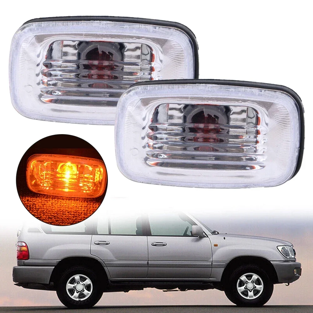 1/2pcs Car Front Bumper Side Marker Turn Signal Lamp For Toyota For Cruiser LC100 98-07 For Lexus ES300 Amber Turn Signal Lights
1/2pcs Car Front Bumper Side Marker Turn Signal Lamp For Toyota For Cruiser LC100 98-07 For Lexus ES300 Amber Turn Signal Lights