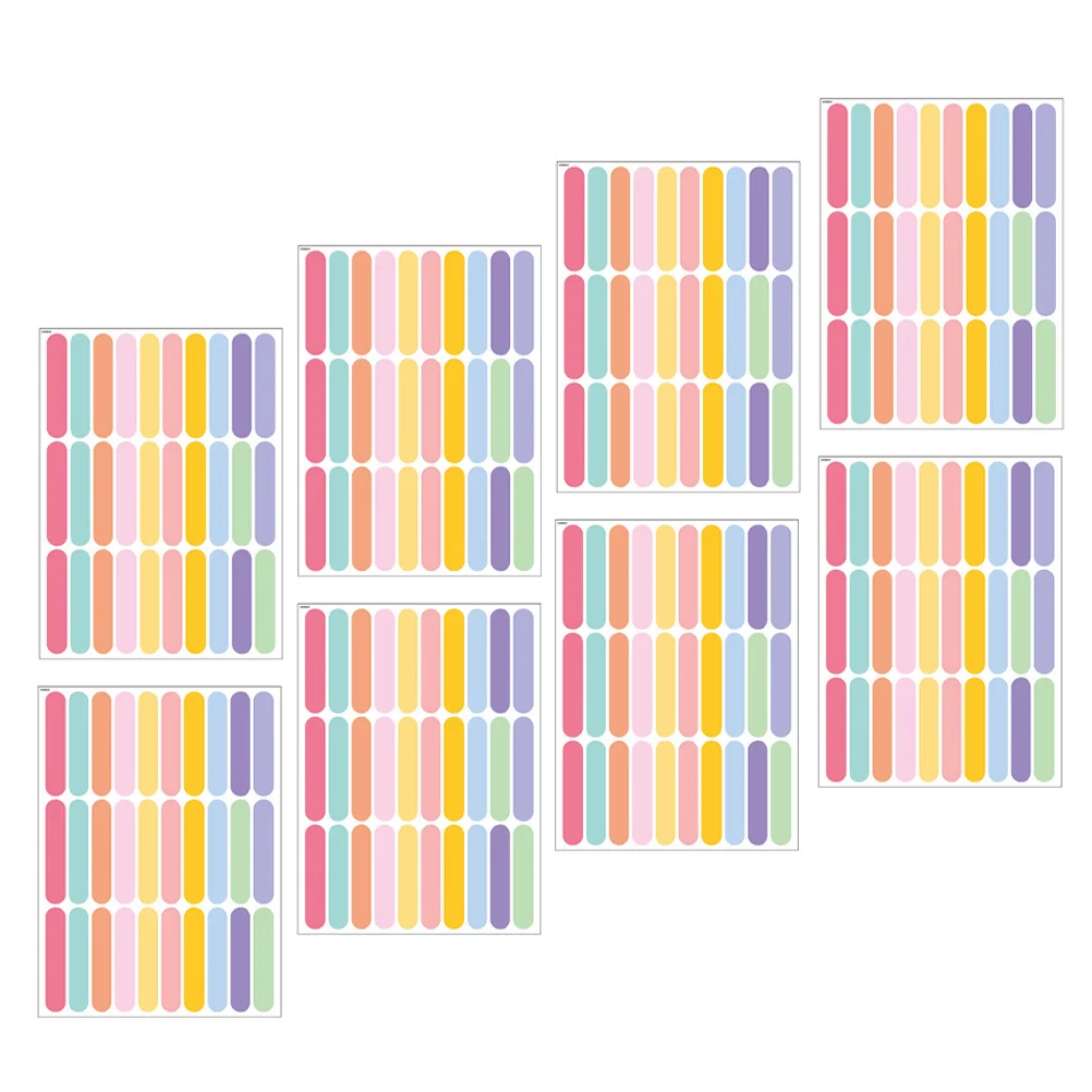 8 Sheets Colorful Wall Stickers PVC Decals Kids Room Baby Vinyl Stripes Waterproof Creative Design Remove
8 Sheets Colorful Wall Stickers PVC Decals Kids Room Baby Vinyl Stripes Waterproof Creative Design Remove