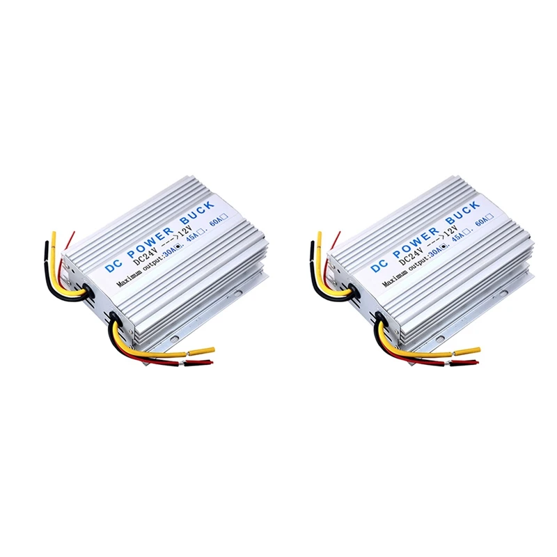 2X DC-DC Step Down Voltage Converter Power Supply Buck Regulator 24V to 12V 30A Volt Reducer Transformer for Car Stereo
2X DC-DC Step Down Voltage Converter Power Supply Buck Regulator 24V to 12V 30A Volt Reducer Transformer for Car Stereo