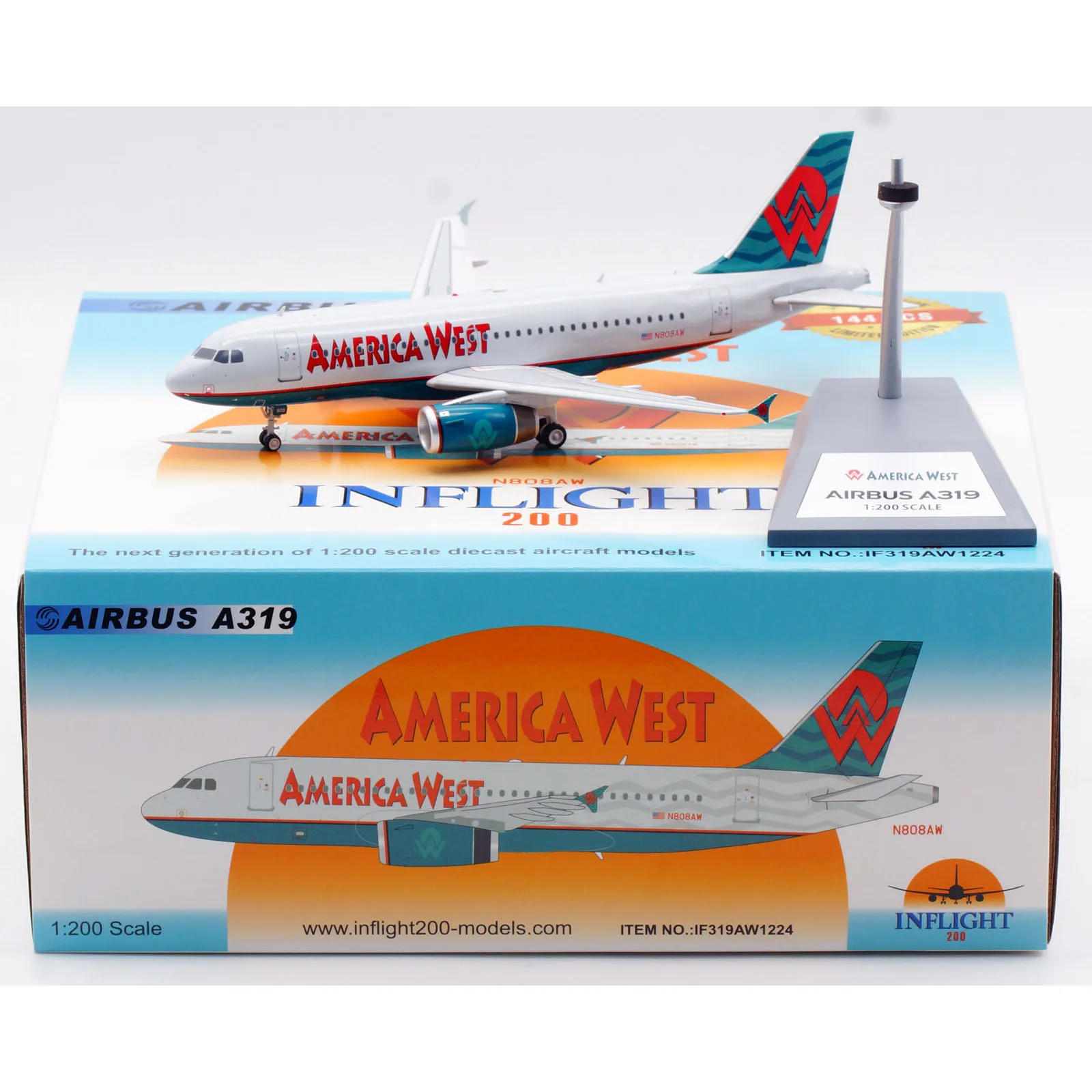 IF319AW1224 Коллекционный самолет из сплава в подарок, INFLIGHT 1:200, Америка West Airbus A319, литая под давлением модель самолета N808AW с подставкой
IF319AW1224 Коллекционный самолет из сплава в подарок, INFLIGHT 1:200, Америка West Airbus A319, литая под давлением модель самолета N808AW с подставкой